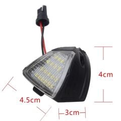 Volkswagen Passat B6 2006-2010 Uyumlu Yedek Parça Ayna Altı Led