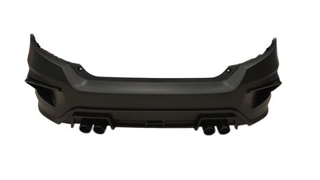 Honda Civic Fc5 Uyumlu Yedek Parça 2016-2020 Concept Model Arka Tampon Ek Piano Black Detaylı
