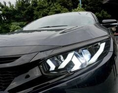Honda Civi Uyumlu Yedek Parçac Fc5 (2017- 2019) Lamborghini Style Led Far Seti LAM-T054