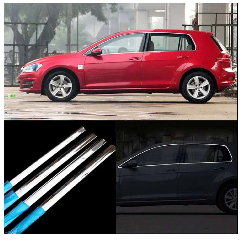 Volkswagen Golf 6 Uyumlu Yedek Parça Cam Çıtası Kaplama Krom Parça