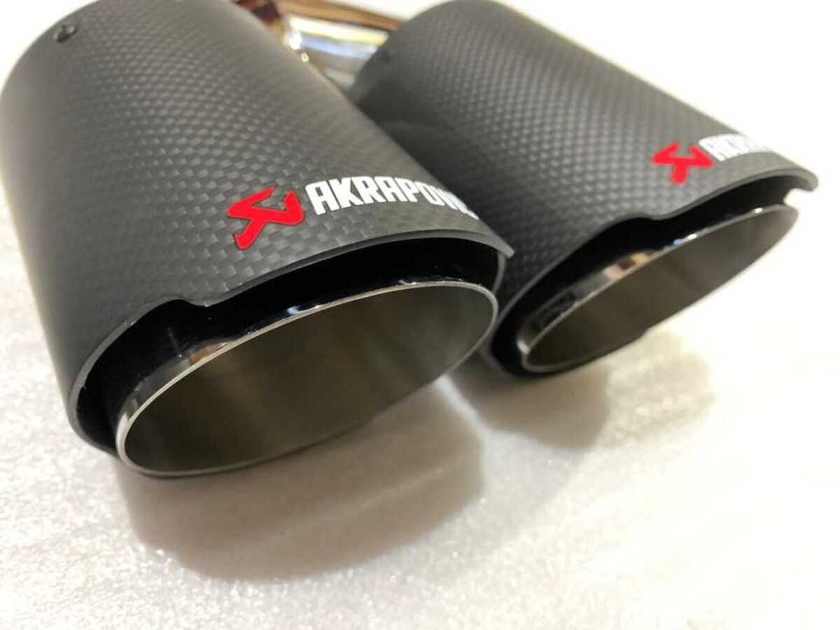 Akrapoviç Egzoz 2li 90mm