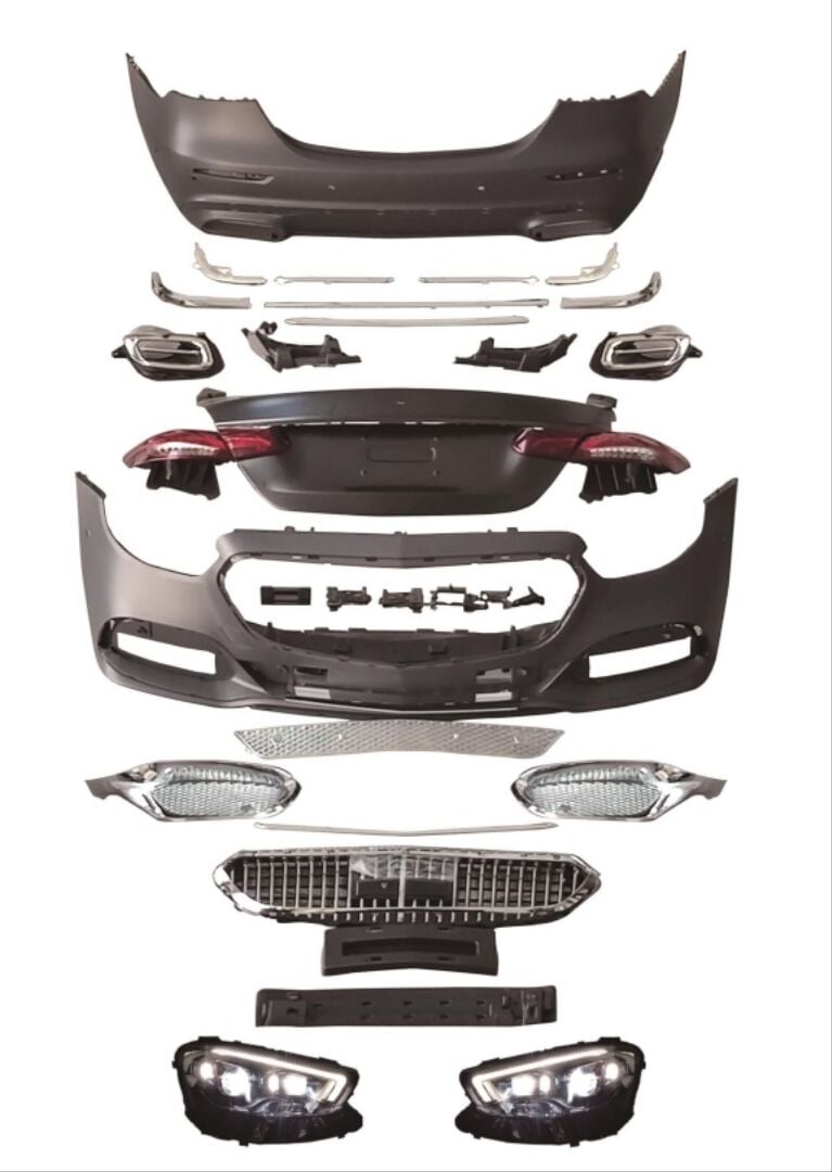 Mercedes W213 E Serisi 2016-2019 Uyumlu Yedek Parça 2020+ Maybach Yükseltme