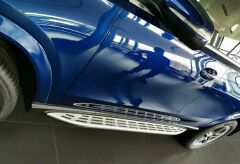 Mercedes GLS X167 2020+ Uyumlu Yedek Parça Bmw Görünümlü OEM Yan Basamak