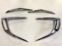 Honda Civic Fc5 Uyumlu Yedek Parça 2016-2021 Arka Stop Kaplama 4 Parça Nıkelaj