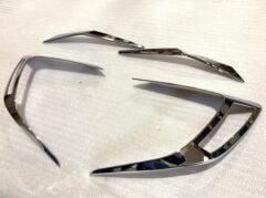 Honda Civic Fc5 Uyumlu Yedek Parça 2016-2021 Arka Stop Kaplama 4 Parça Nıkelaj