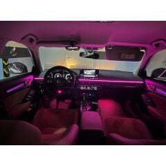 Honda Civic FE Uyumlu Yedek Parça 2021+ Araca Uyumlu Orjinal Soketli ve Trimli Adresleenbilir İç Ambiyans Aydınlatması