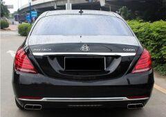 Mercedes Maybach Kaput ve Bagaj Logo Seti