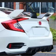 Honda Civic Uyumlu Yedek Parça FC5 2016-20220 İçin Uyumlu Bagaj Üstü M Model Spoiler