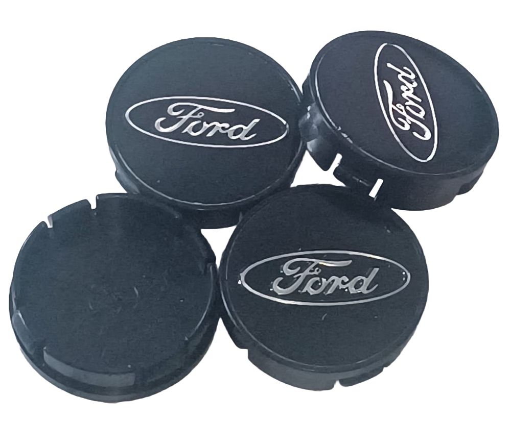 Ford Geçmeli Siyah 55/58 mm Uyumlu Yedek Parça Jant Göbeği