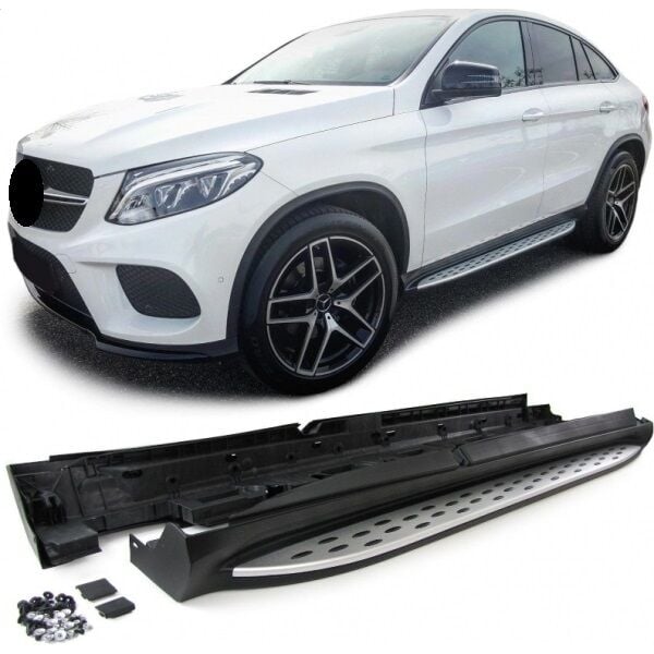 Mercedes Gle C292 2015-2019 Coupe Uyumlu Yedek Parça BMW Görünümlü OEM Yan Basamak