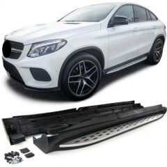 Mercedes Gle C292 2015-2019 Coupe Uyumlu Yedek Parça BMW Görünümlü OEM Yan Basamak