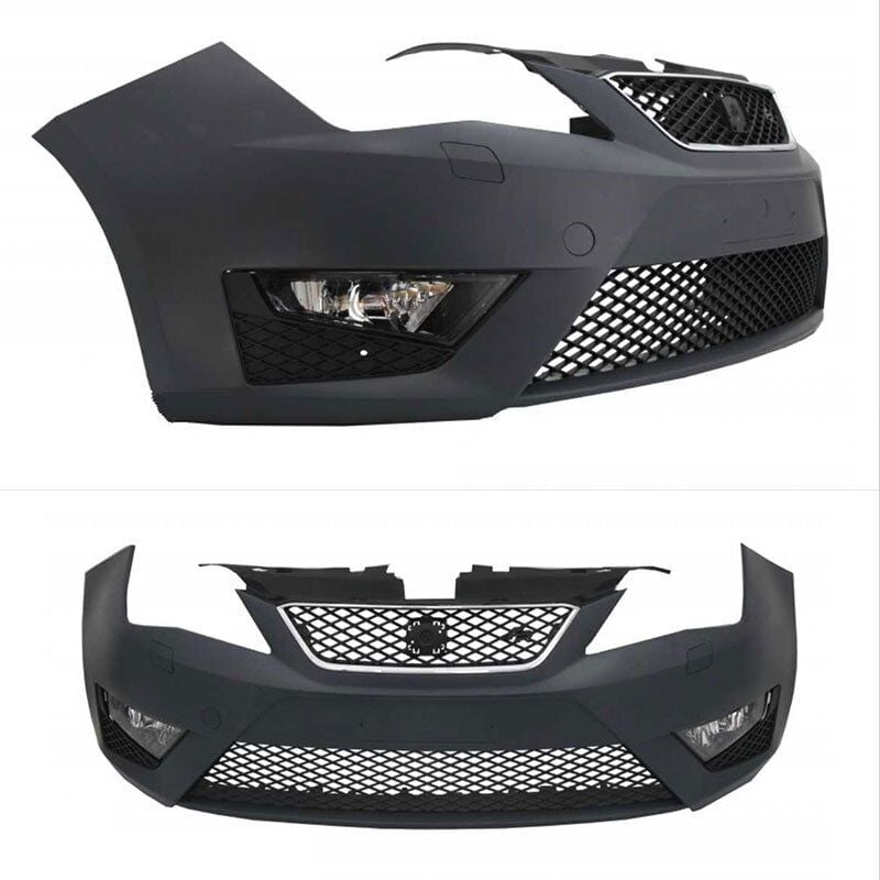 Seat İbiza 2012-2018 Uyumlu Yedek Parça FR Ön Tampon Full Set (Sis Farları Dahil)