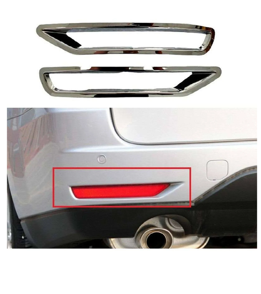 Subaru Forester Uyumlu  2009 2012 Arka Reflektör Reflektör Çerçevesi Krom