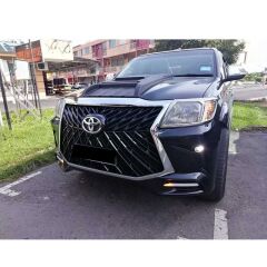 Toyota Hilux Vigo (2012-2015) Uyumlu Yedek Parça Lexus Ön Tampon+Panjur