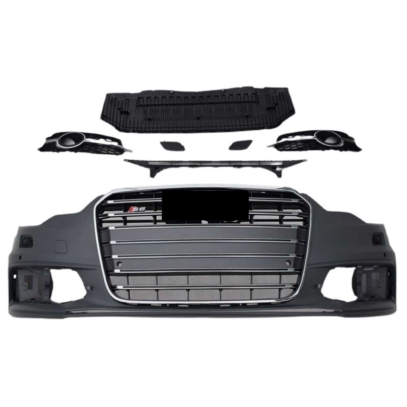 Audi A6 2012-2014  Uyumlu Yedek Parça S6 Ön Tampon Panjur Seti