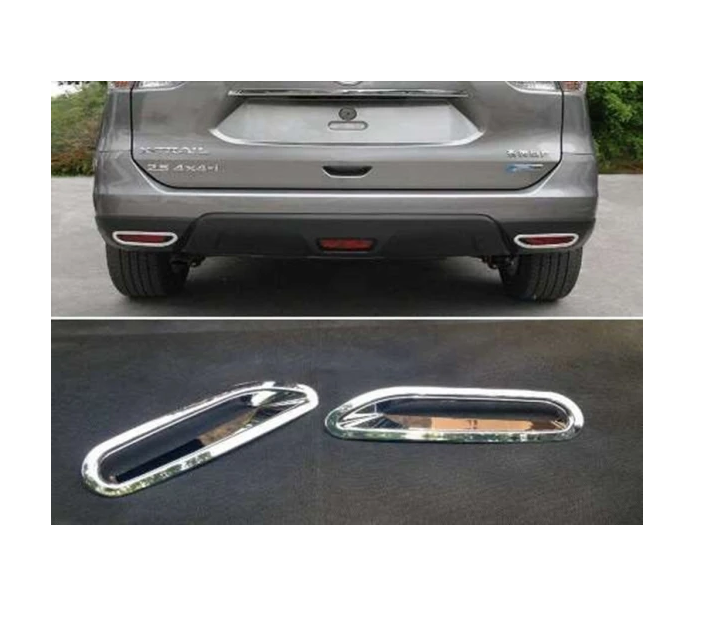 Nissan X-Trail 2014-2017 Uyumlu Yedek Parça Arka Reflektör Çerçevesi Krom