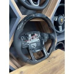 Range Rover 2014 Uyumlu Yedek Parça Ledli Carbon Direksiyon