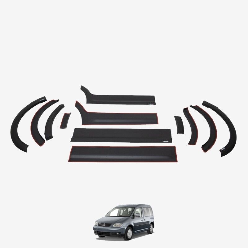 Volkswagen Caddy 2004-2010 Uyumlu Yedek Parça Dodik Set 12 Parça Uzun Şase Sağ Sürgü