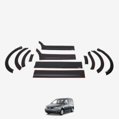 Volkswagen Caddy 2004-2010 Uyumlu Yedek Parça Dodik Set 12 Parça Uzun Şase Sağ Sürgü