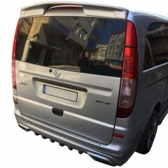 Mercedes Vito Uyumlu Yedek Parça Orta Kasa 2010 - 2014 Arka Tampon Giydirme Boyasız