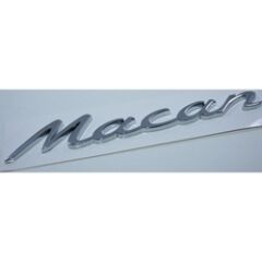 Porsche Macan Uyumlu Oem Bagaj Logosu Krom (AL-7)