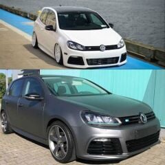 Volkswagen Golf 6 Uyumlu Yedek Parça 2009-2012 R20 Ön Tampon + Panjur