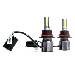 H4 Photon Acorn LED Xenon 6400 Lumen Mini 5Plus
