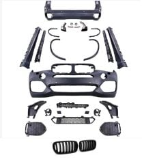 Bmw X5 Serisi İçin Uyumlu Yedek Parça 2013-2017 F15 Full Set M-Tech Body Kit