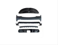 Mini Cooper F55 2021+ Uyumlu Yedek Parça Jcw Arka Tampon Set