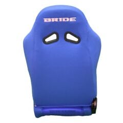 Bride Ayarlanabilir Yanları Deri Mavi Spor Yarış Koltuğu