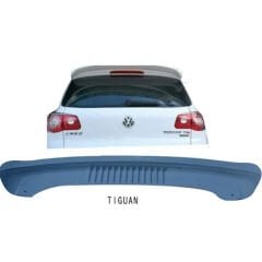 Volkswagen Tiguan 2007-2017 Uyumlu Yedek Parça Cam Üstü Spoiler Fiber Boyalı