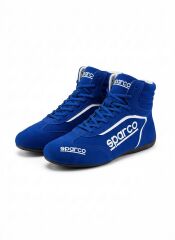 Sparco Profesyonel Süet Yarış Ayakkabısı - Kraliyet Mavisi 44 Numara