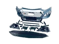 Audi A4 2019-2021 Rs4  Uyumlu Yedek Parça Ön Tampon Panjur Seti