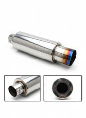 Performans Seri Mavi Yanık Uçlu Spor Egzoz Susturucu