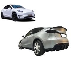 Tesla Model Y Uyumlu Yedek Parça Aero Kit (Piano Black)