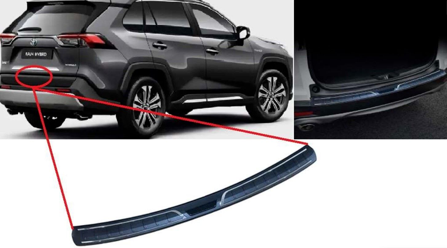 Toyota Rav 4 Uyumlu 2019 Sonrası Arka Tampon Eşik Koruma