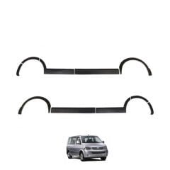 Volkswagen Transporter T5 Uyumlu Yedek Parça Kısa Şasi 2009 - 2014 Çamurluk ve Kapı Dodikleri Set 11 Parça Çift Sürgü
