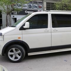 Volkswagen Transporter T5 Uyumlu Yedek Parça Kısa Şasi 2009 - 2014 Çamurluk ve Kapı Dodikleri Set 11 Parça Sol Sürgü