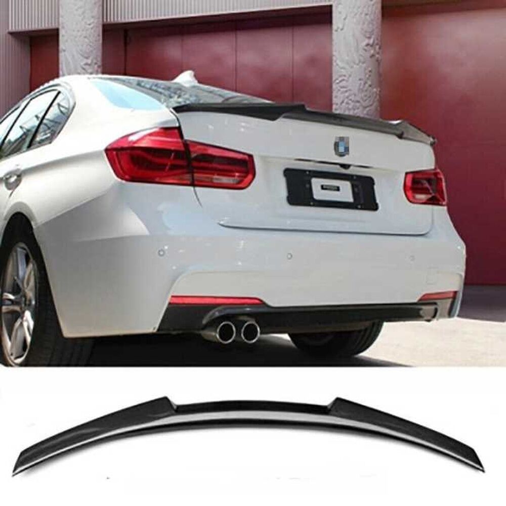 Bmw 5 Serisi F10 2010-2016 Uyumlu Yedek Parça M4 Spoiler Parlak Siyah