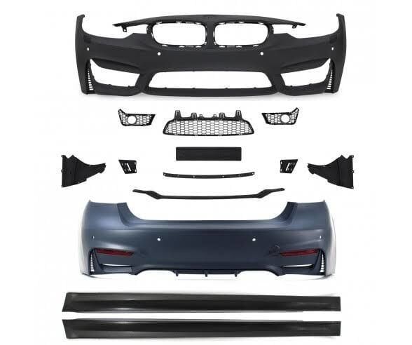 Bmw 3 Serisi F30 İçin Sisli F80 M3 Ön Tampon