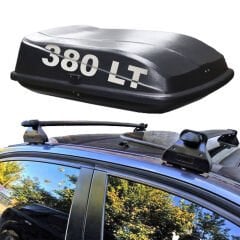 Toyota Land Crusier 2002-2010 Uyumlu Yedek Parça Ara Atkı + Port Bagaj 380 Lt Siyah