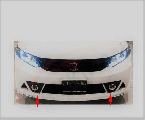Honda Civic Fb7 2012-2015 Rr Uyumlu Yedek Parça Sis Çerçevesi