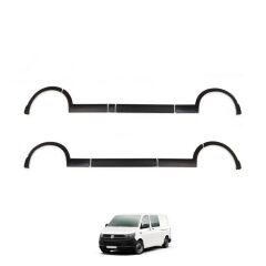 Volkswagen Transporter T5 Uyumlu Yedek Parça Uzun Şasi 2015- 2020 Çamurluk ve Kapı Dodikleri Set 11 Parça Sağ Sürgü
