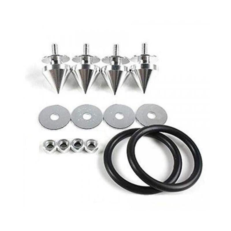 Jdm Sivri Renkli Tampon Tutucu Lastik Silver