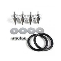 Jdm Sivri Renkli Tampon Tutucu Lastik Silver