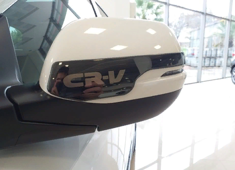 Honda CR-V Uyumlu Yedek Parça 2017+ Ayna Çıtası Füme