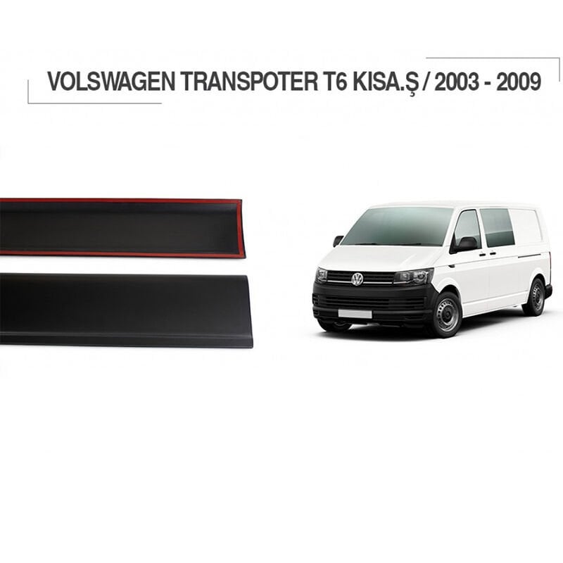 Volkswagen Transporter T6 Uyumlu Yedek Parça Kısa Şasi 2015 - Çamurluk ve Kapı Dodikleri Set 11 Parça Sol Sürgü