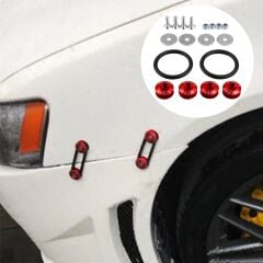 Jdm Renkli Tampon Tutucu Lastik Kırmızı