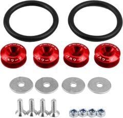 Jdm Renkli Tampon Tutucu Lastik Kırmızı