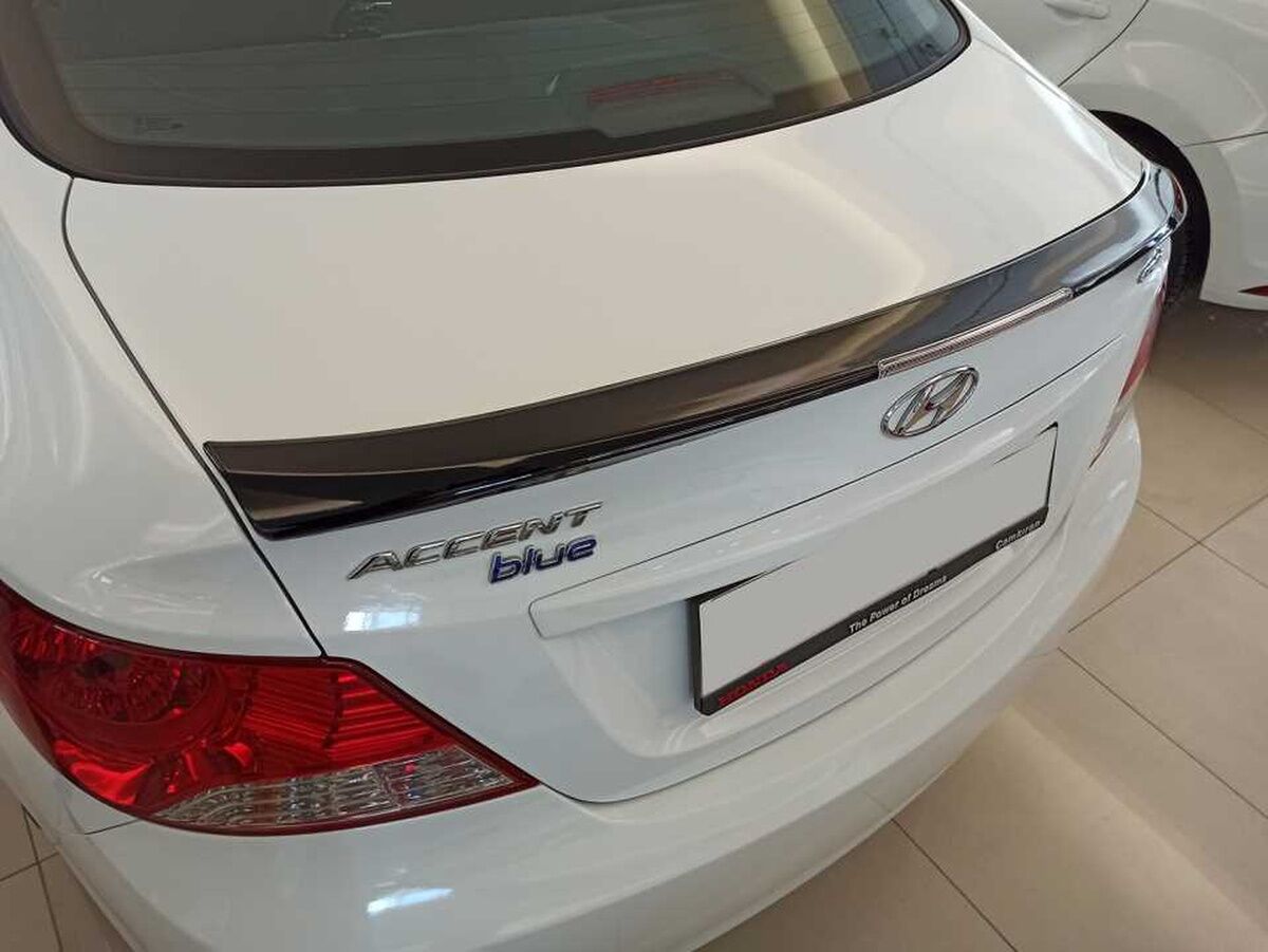 Hyundai Accent Blue 2011-2018 Spoiler Boyasız